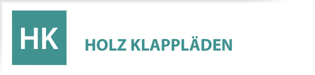 Holz Klappläden
